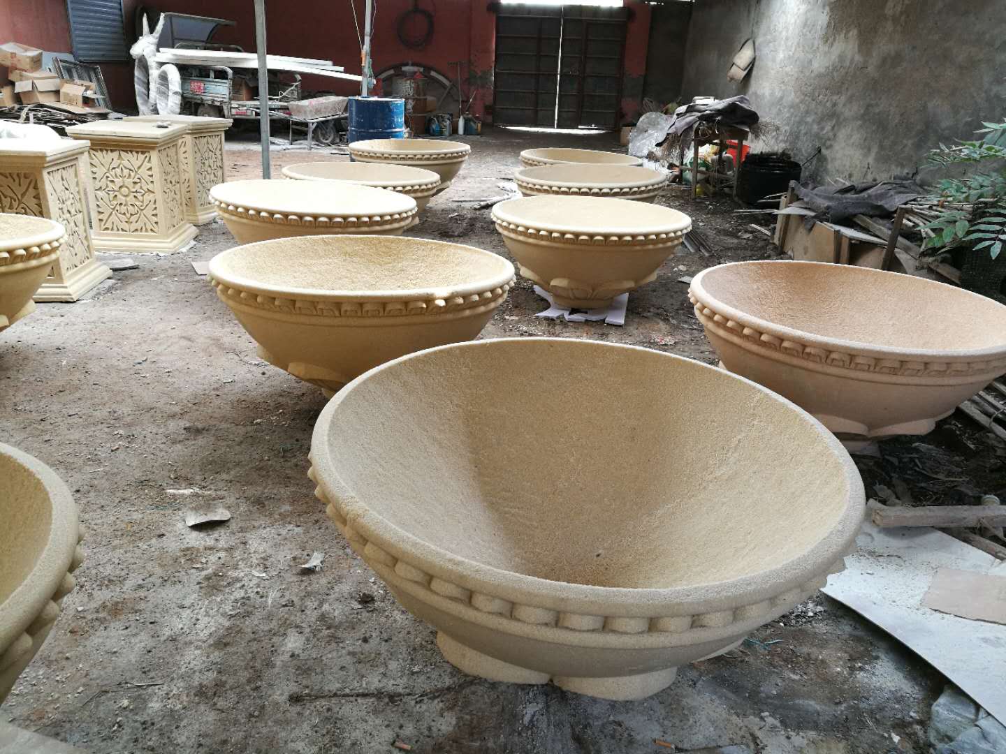 制作砂岩雕塑或者砂岩浮雕都有哪些工艺